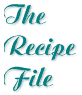 The Recipe File